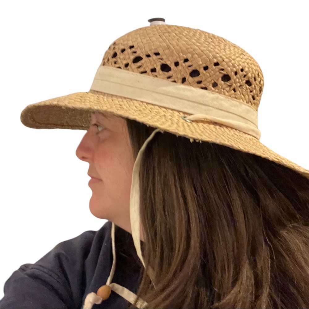 Columbia Women’s Seagrass Straw Sun Hat size Large XLarge - Picture 3 of 11